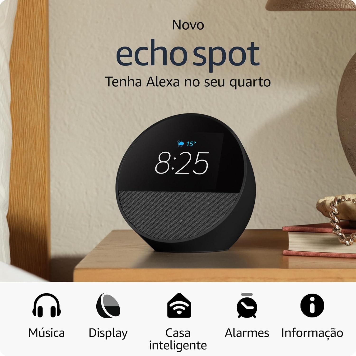 Novo Echo Spot com Alexa (2024) - Image 2